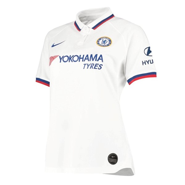 Camiseta Chelsea Segunda Mujer 2019-2020 Blanco